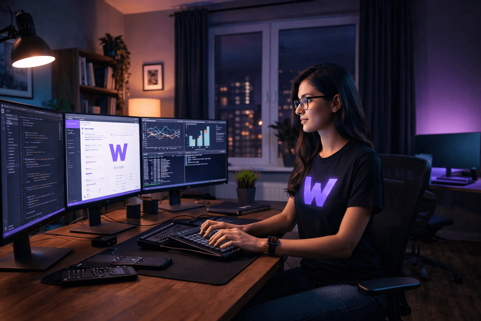 W Code Developer - Professional Coding Setup